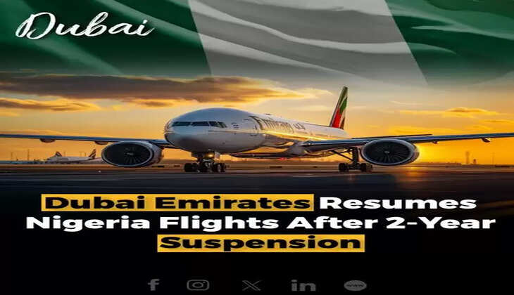 Emirates Resumes Daily Flights to Lagos, Nigeria After Two-Year Hiatus